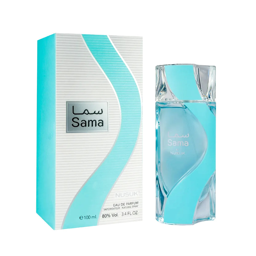 Nusuk Sama Eau De Parfum 100ml by Nusuk Fragrance for Women and Men Unisex Perfume