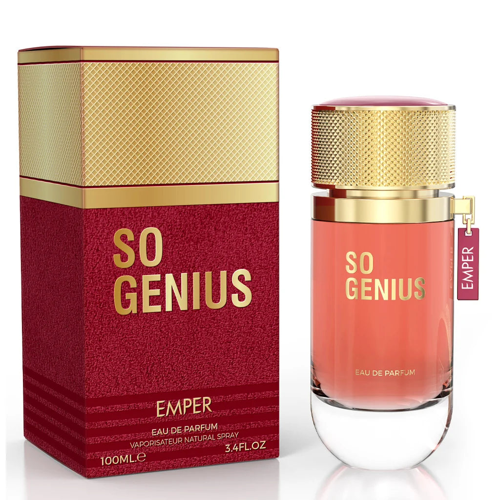 Emper So Genius Eau de Parfum 3.4 fl oz | Elegant & Modern Women's Perfume