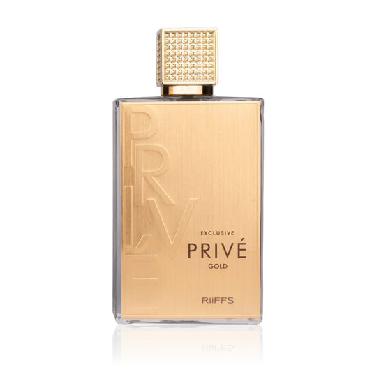 RIFFS Exclusive Prive Gold Eau de Parfum 80ml is a luxurious unisex fragrance