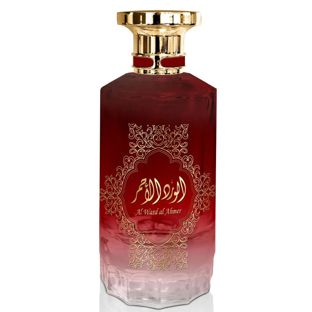 Al Fares Al Ward Al Ahmer Eau De Parfum - Unisex, 100ml (3.4 Fl. Oz.) | Luxury Arabian Fragrance