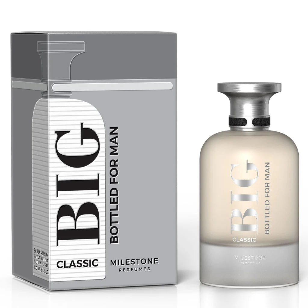 MILESTONE Big Bottled Classic (Pour Homme) 100ML Eau De Parfum For Mens