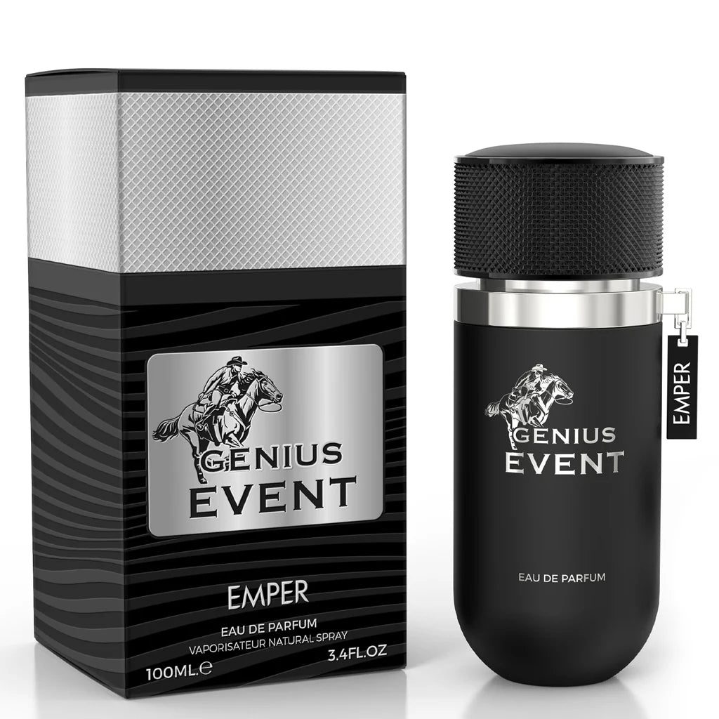 Emper Genius Event Eau de Parfum 100ml - Men's Premium Fragrance with Natural Spray