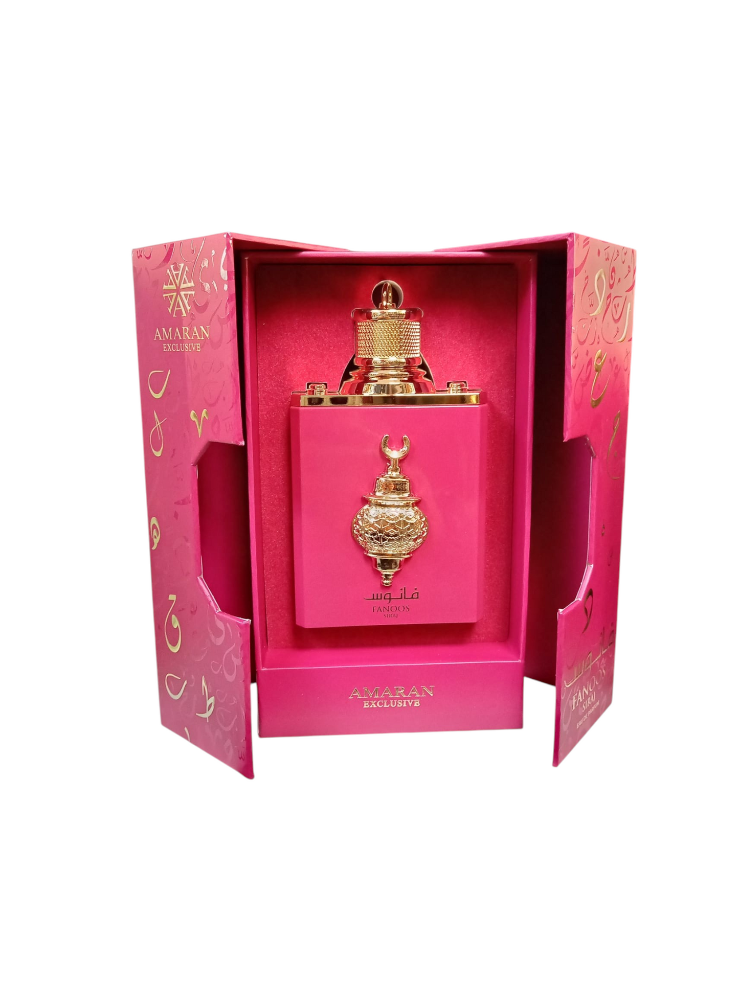 Amaran Exclusive Fanoos Siraj Eau de Parfum 3.4 FL OZ Unisex 100ml Vibrant Floral Fruity Gourmand Scent with Fuji Apple & Berries