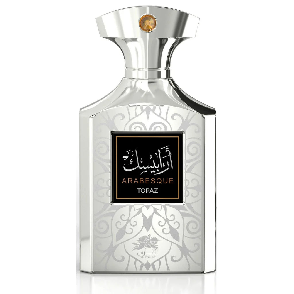 Al Fares Arabesque Topaz Eau de Parfum for Unisex, 100ml
