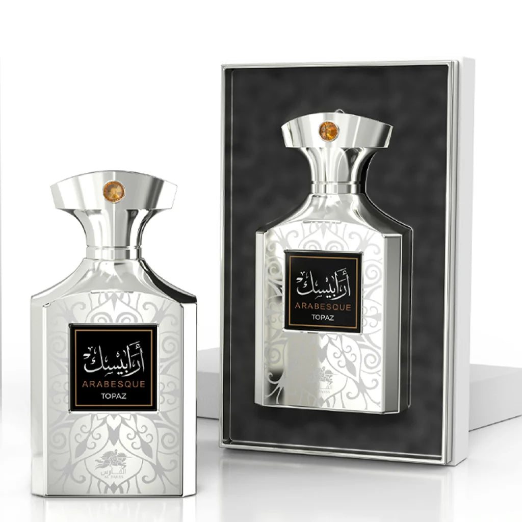 Al Fares Arabesque Topaz Eau de Parfum for Unisex, 100ml