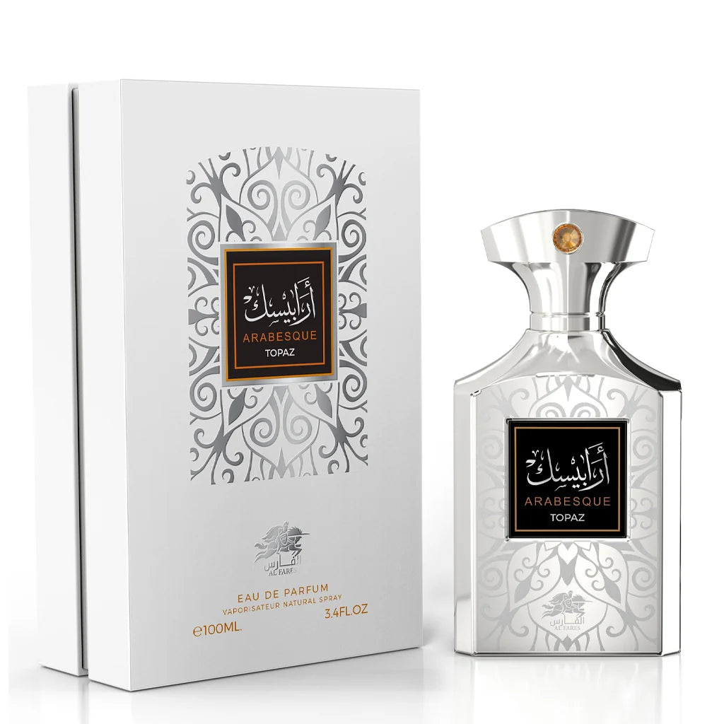 Al Fares Arabesque Topaz Eau de Parfum for Unisex, 100ml