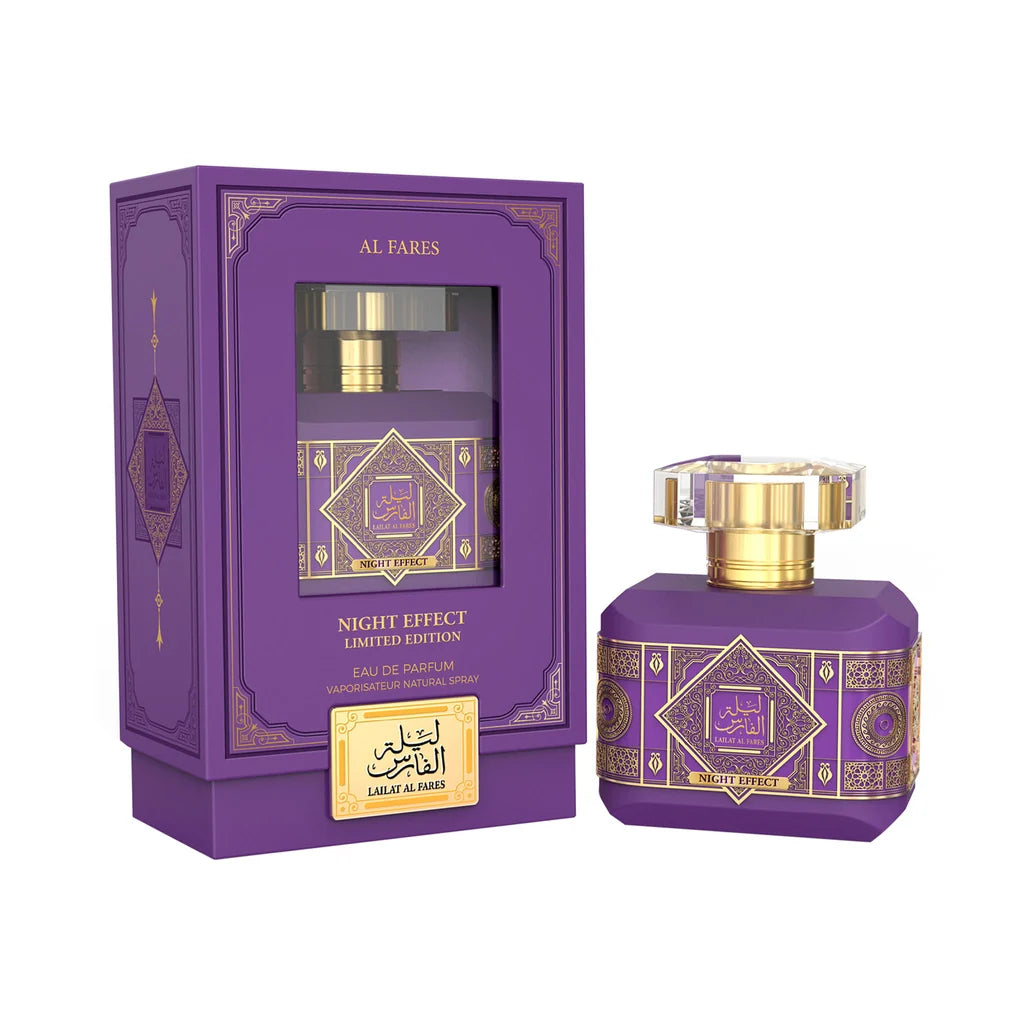 Al Fares Night Effect Eau De Parfum – Limited Edition  100ML Unisex