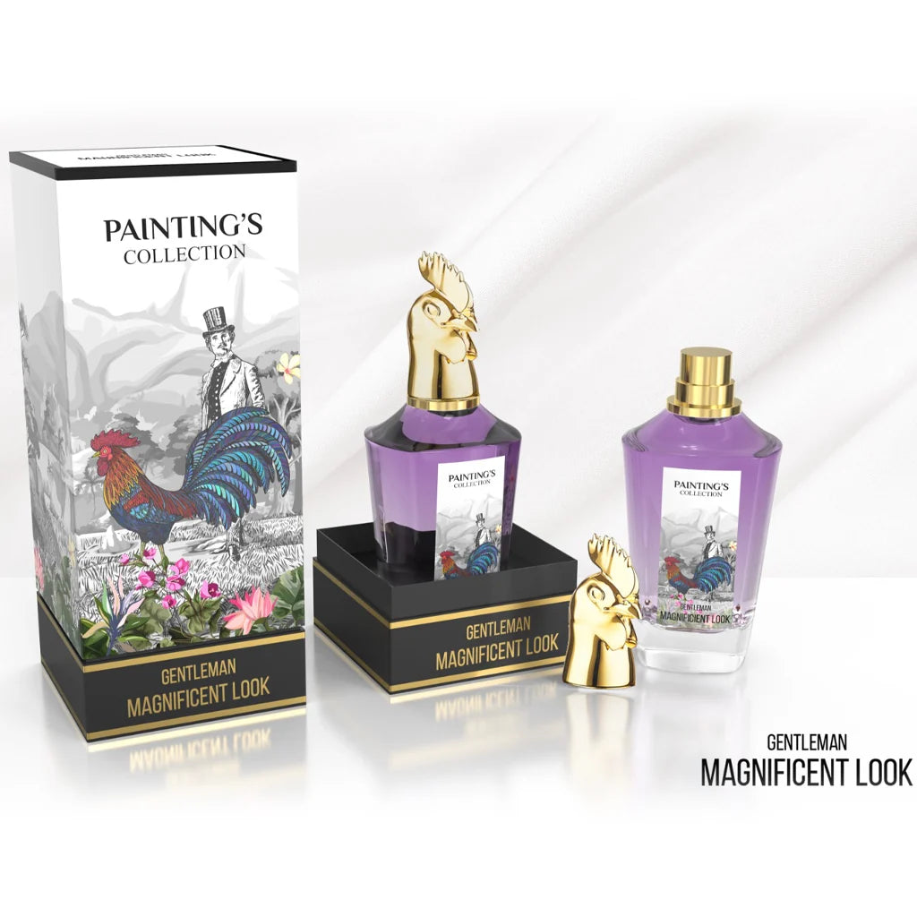 Mens MILESTONE Painting Collection Gentleman Magnificent Look 100ML Eau De Parfum